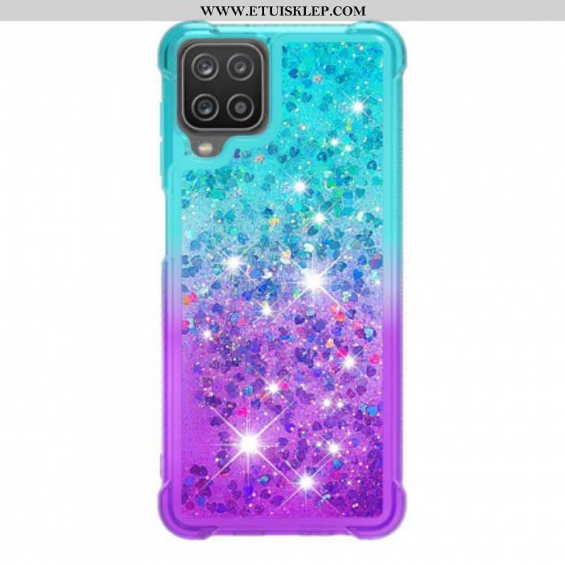 Etui do Samsung Galaxy M12 / A12 Kolory Cekinów